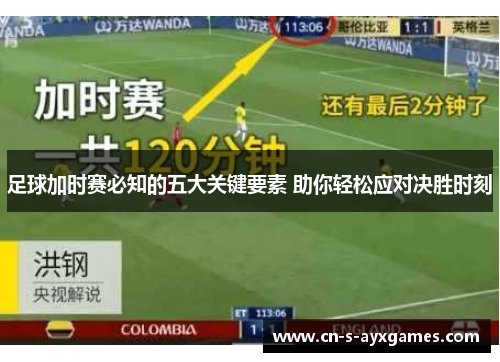足球加时赛必知的五大关键要素 助你轻松应对决胜时刻