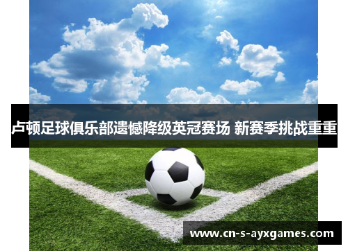 卢顿足球俱乐部遗憾降级英冠赛场 新赛季挑战重重